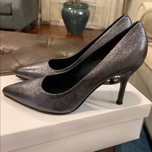 Nine West Flax Pump in Pewter, Size 8